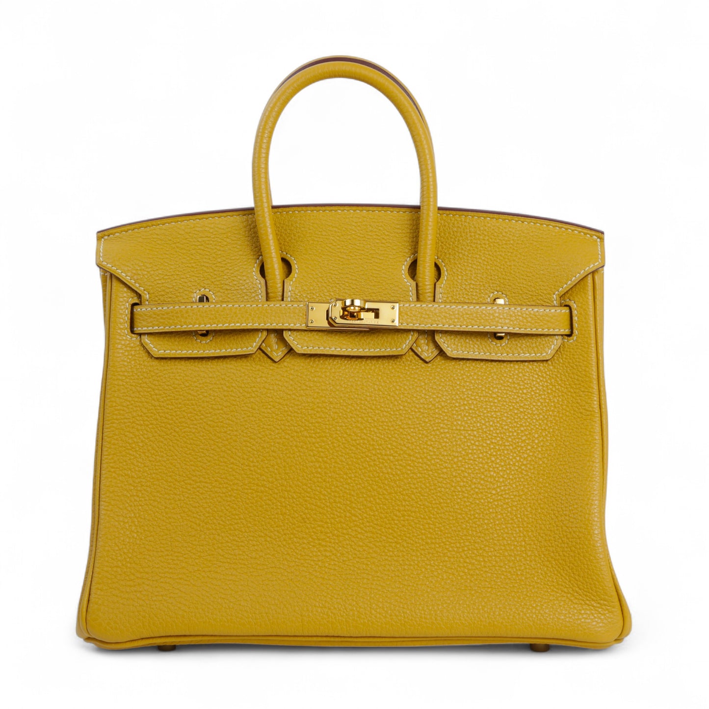 HERMÈS Hermes Birkin 25 Curry
