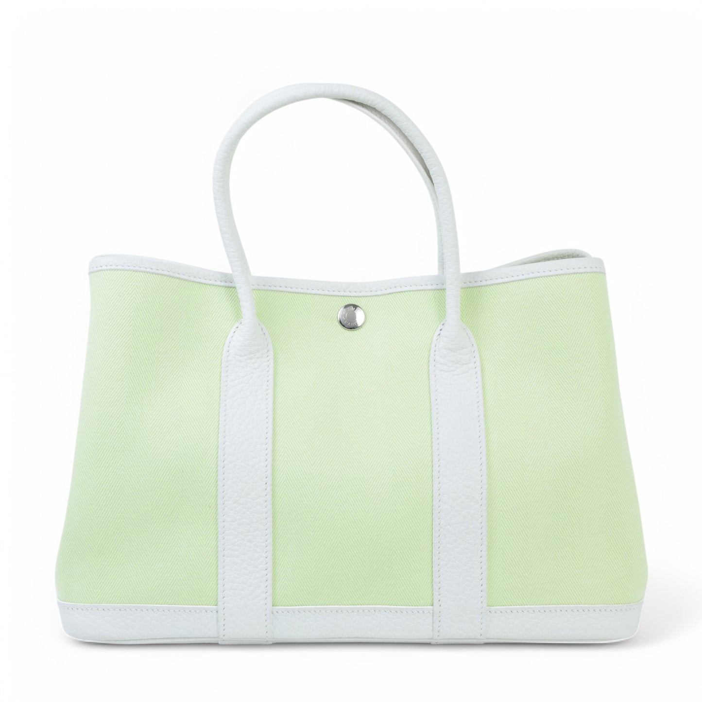 HERMÈS エルメス ガーデンパーティー TPM ジョーヌ ブルジョン ホワイト