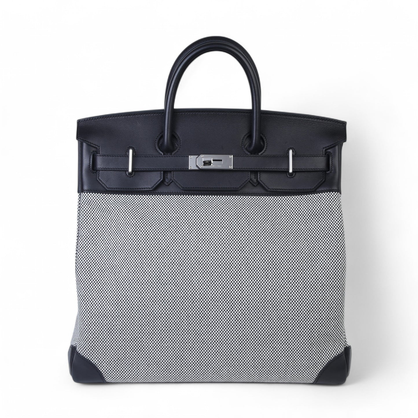 HERMÈS Hermes Haute Couture 40 Black Ecru