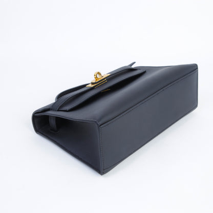 HERMÈS エルメス ポシェットケリー ブラック