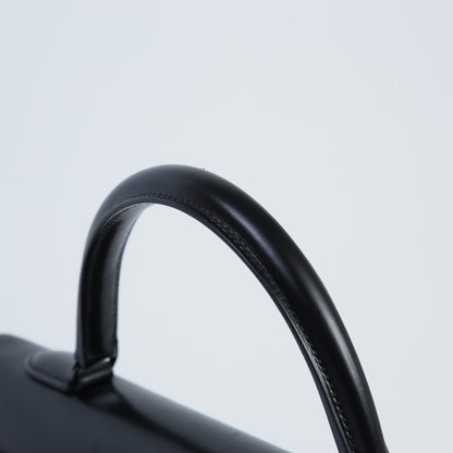 HERMÈS エルメス ケリー35 ソーブラック