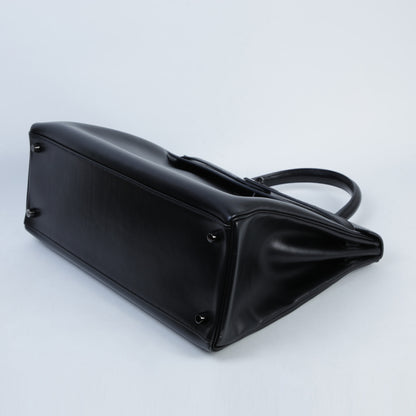 HERMÈS エルメス ケリー35 ソーブラック
