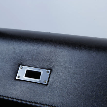 HERMÈS エルメス ケリー35 ソーブラック