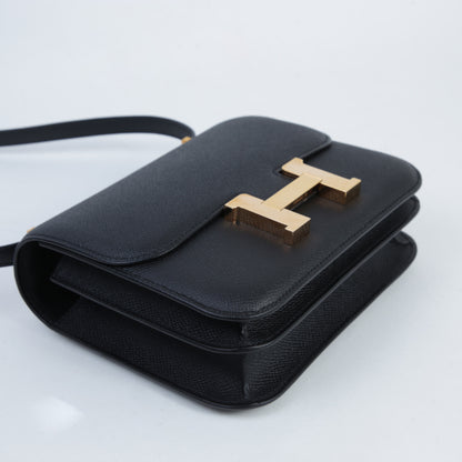 HERMÈS エルメス コンスタンス3 ミニ ブラック