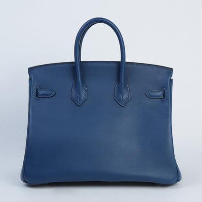 HERMÈS エルメス バーキン25 ディープブルー