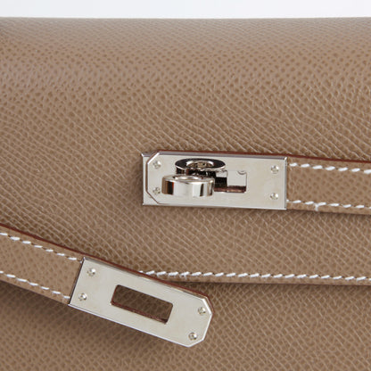 HERMÈS エルメス ケリー25 セリエ エトゥープ