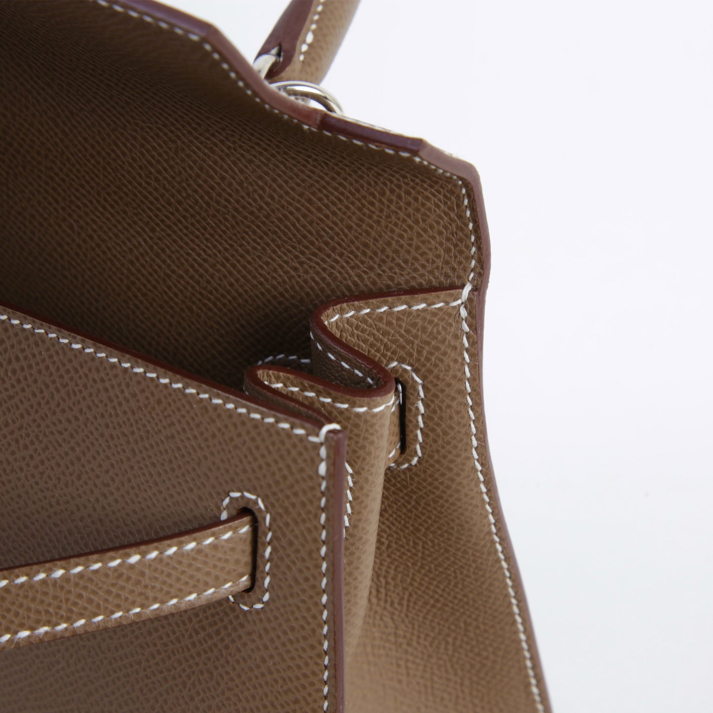 HERMÈS エルメス ケリー25 セリエ エトゥープ