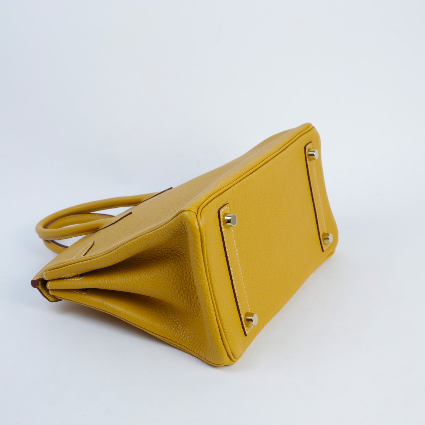 HERMÈS Hermes Birkin 25 Curry