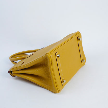 HERMÈS Hermes Birkin 25 Curry