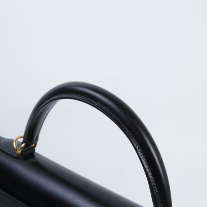 HERMÈS エルメス ケリー32 セリエ ブラック ゴールド金具
