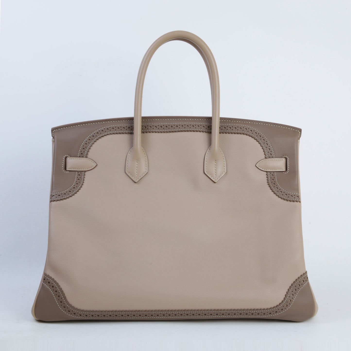 HERMÈS エルメス バーキン35 ギリーズ アルジル エトゥープ