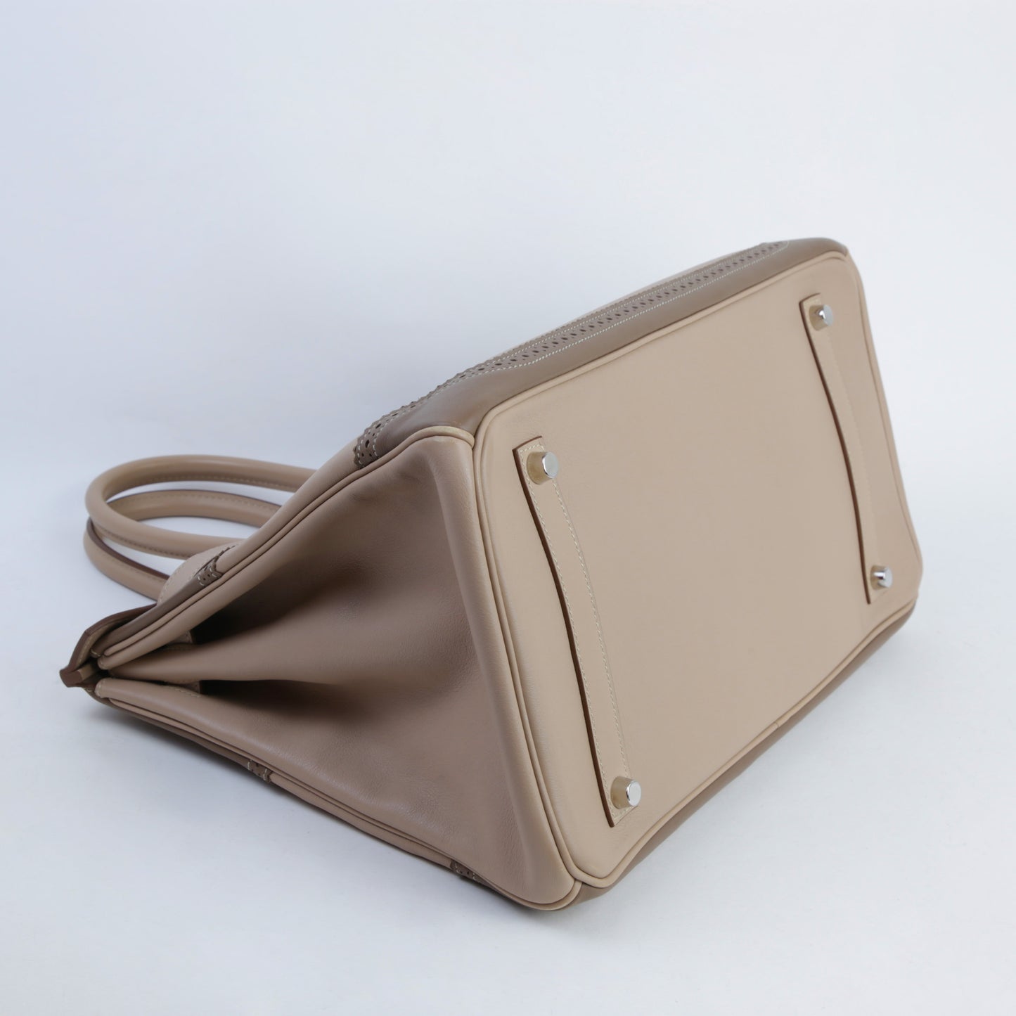 HERMÈS エルメス バーキン35 ギリーズ アルジル エトゥープ