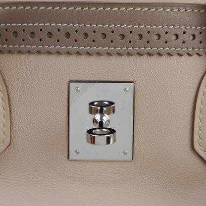 HERMÈS エルメス バーキン35 ギリーズ アルジル エトゥープ