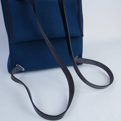 HERMÈS エルメス エールバッグ ジップ アド PM アズール ブルーアンクル