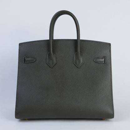 HERMÈS エルメス バーキン25 セリエ ヴェールグリス