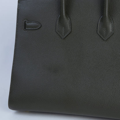 HERMÈS エルメス バーキン25 セリエ ヴェールグリス