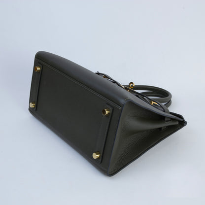 HERMÈS エルメス バーキン25 セリエ ヴェールグリス