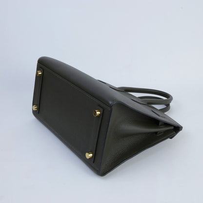 HERMÈS エルメス バーキン25 セリエ ヴェールグリス