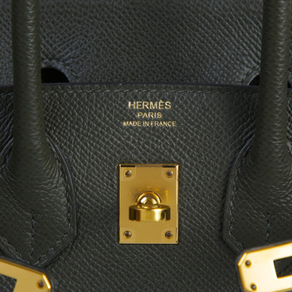 HERMÈS エルメス バーキン25 セリエ ヴェールグリス