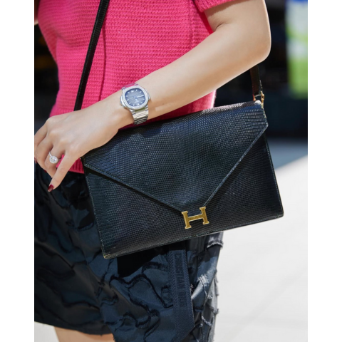 HERMÈS エルメス リディ リザード ブラック