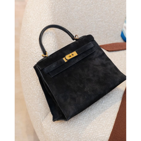 HERMÈS エルメス ケリー 28 セリエ ブラック