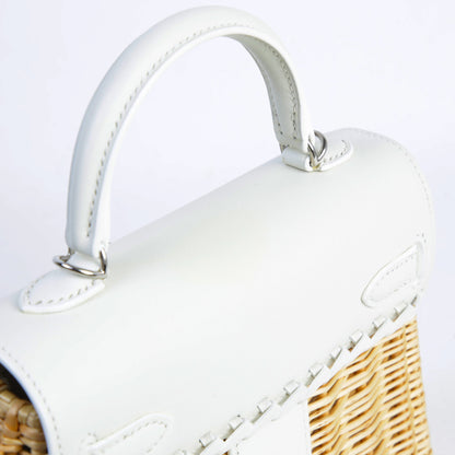 HERMÈS エルメス ケリーピクニック ミニ ニューホワイト