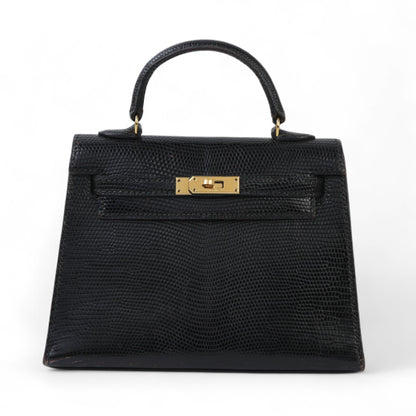 HERMÈS Hermes Mini Mini Kelly Black 