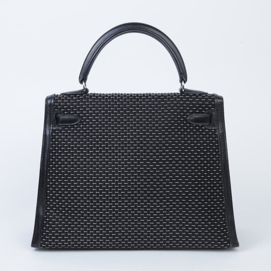 HERMÈS エルメス ケリー25 セリエ ブラック