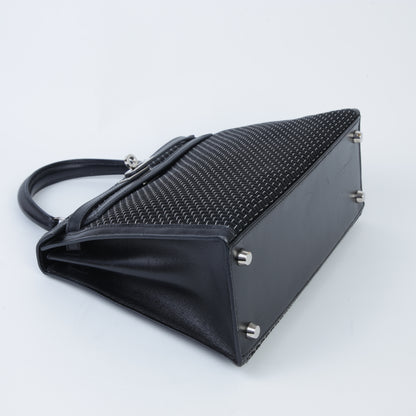 HERMÈS エルメス ケリー25 セリエ ブラック