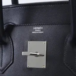 HERMÈS エルメス オータクロア40 ブラック エクリュ