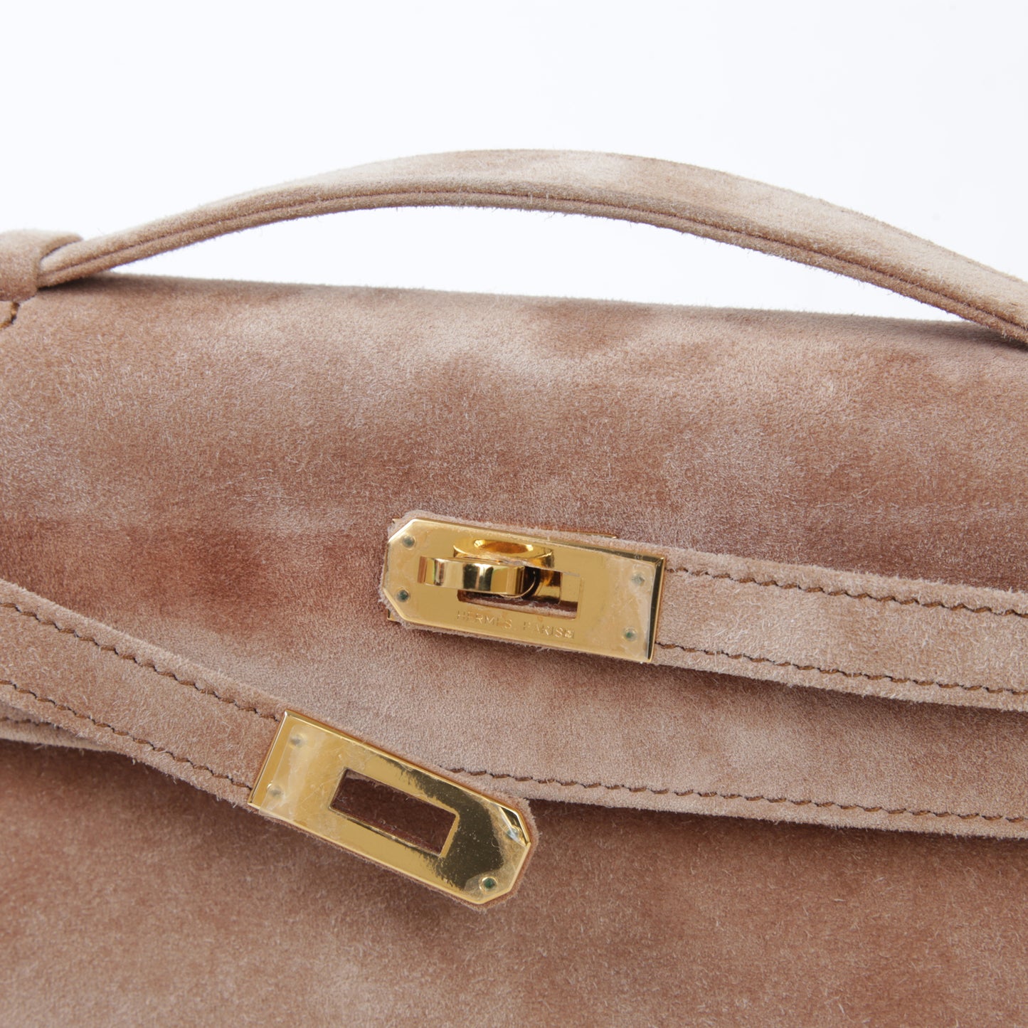 HERMÈS エルメス ポシェットケリー ブラウン