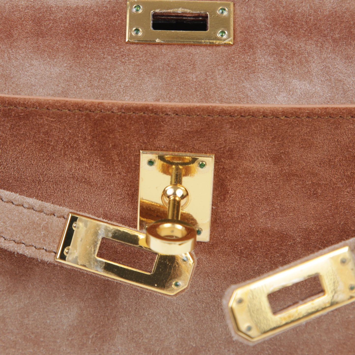 HERMÈS エルメス ポシェットケリー ブラウン