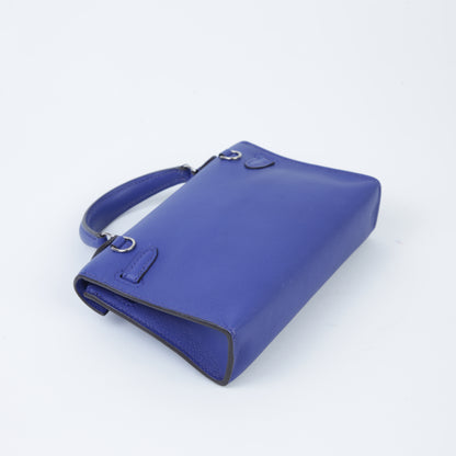 HERMÈS エルメス タイニーケリー ブルーエレクトリック