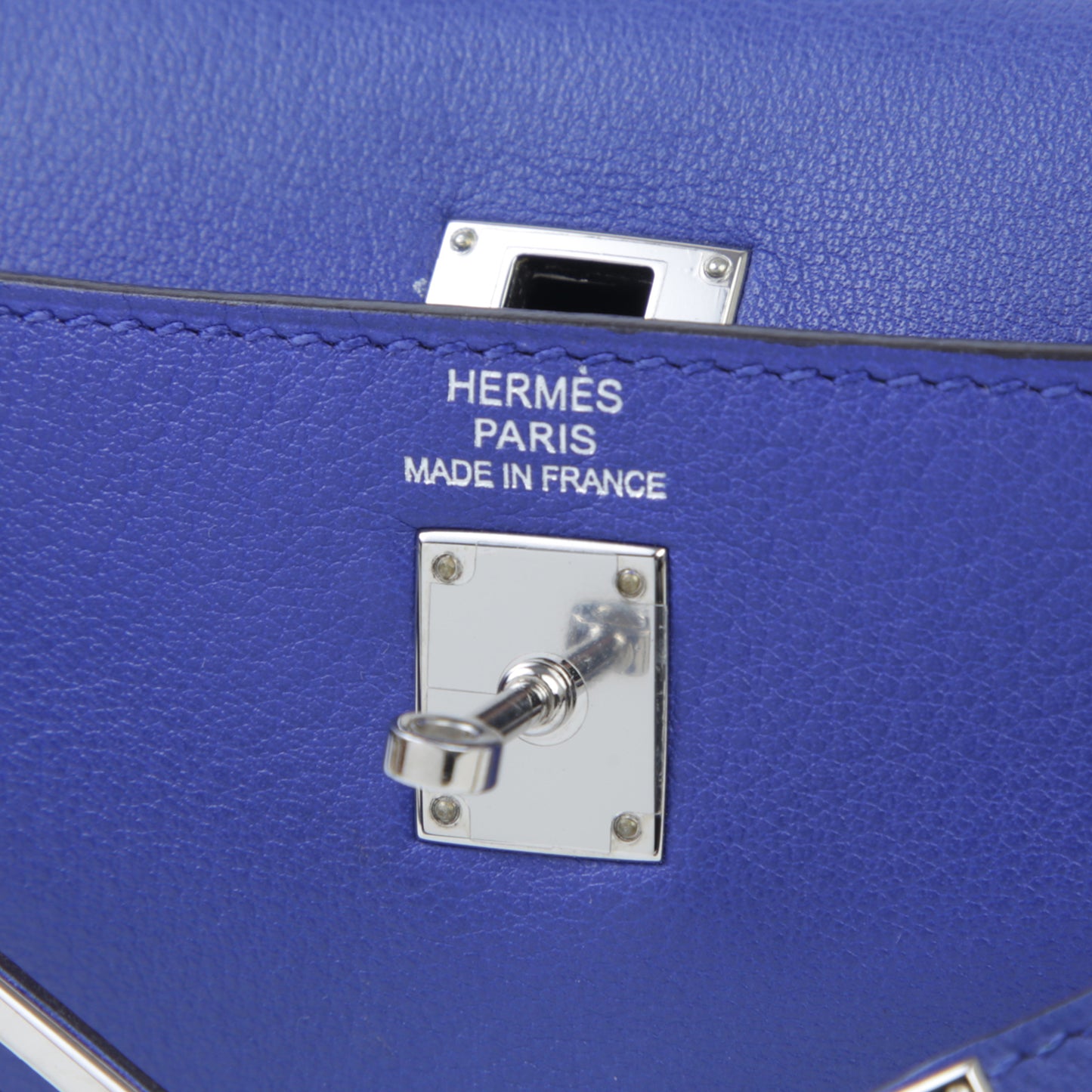HERMÈS エルメス タイニーケリー ブルーエレクトリック
