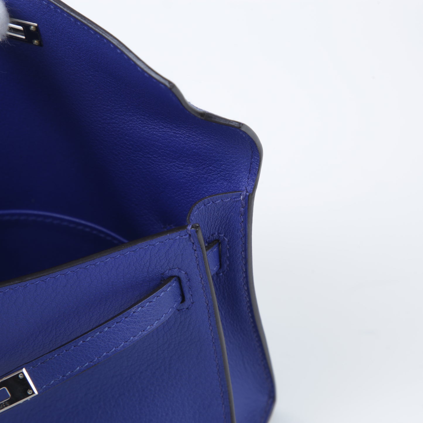 HERMÈS エルメス タイニーケリー ブルーエレクトリック