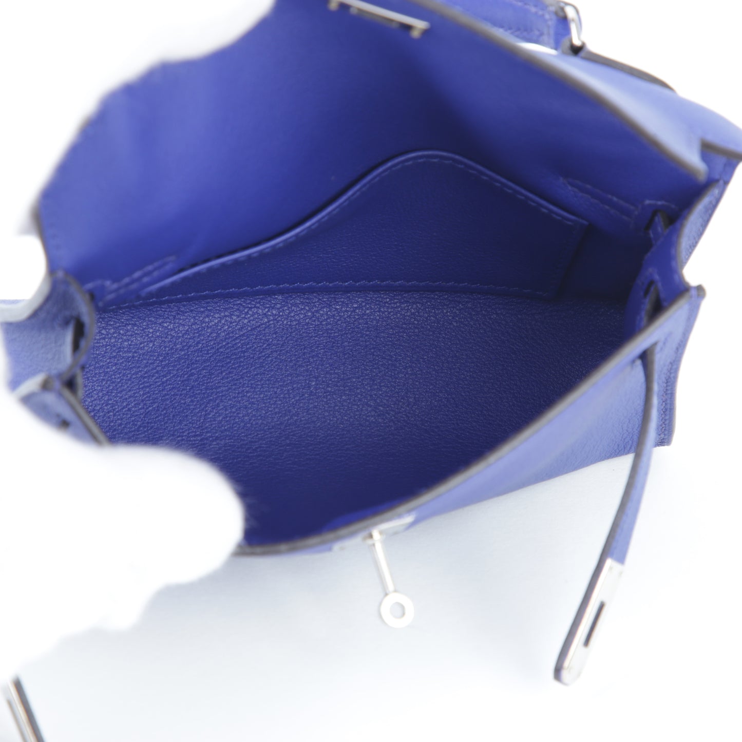 HERMÈS エルメス タイニーケリー ブルーエレクトリック