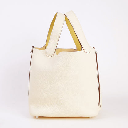 HERMÈS エルメス ピコタンロックPM エクラ ナタ ジョーヌ