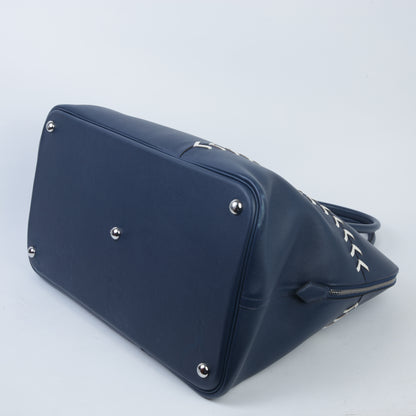 HERMÈS Hermes Baseball Bolide Blue de Malt 