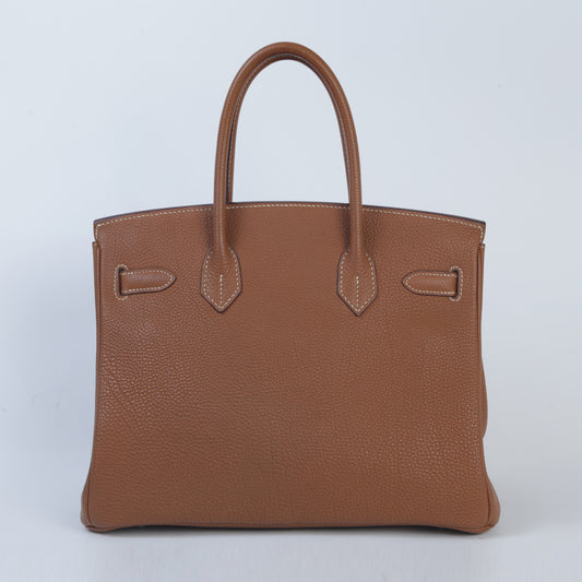 HERMÈS Hermes Birkin 30 Gold