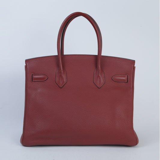HERMÈS Hermes Birkin 30 Brique 