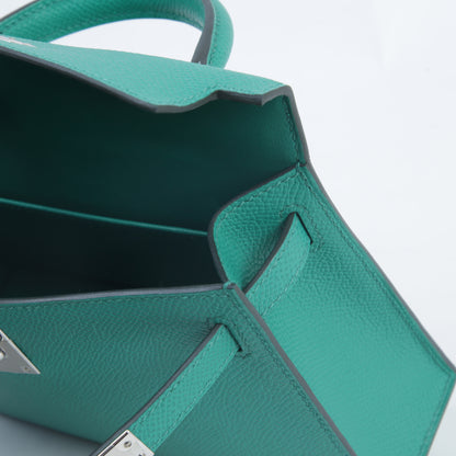 HERMÈS Hermes Mini Kelly 2 Vert Jade