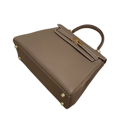 HERMÈS エルメス ケリー25 エトゥープ トゴ