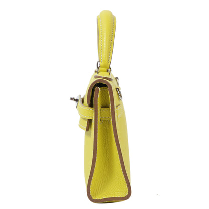 HERMÈS Tiny Kelly Lime