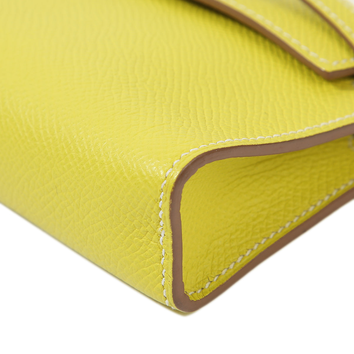 HERMÈS Tiny Kelly Lime