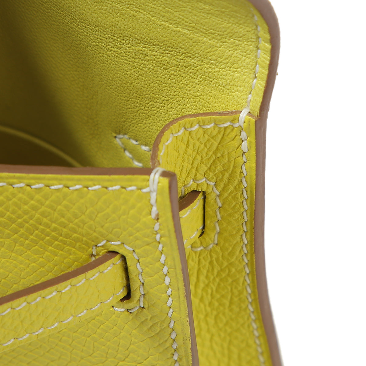 HERMÈS Tiny Kelly Lime