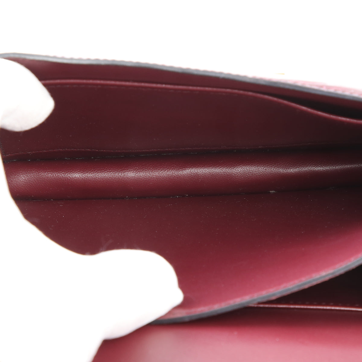 HERMÈS Hermes Constance 3 Mini Burgundy Crocodile Alligator Lise 