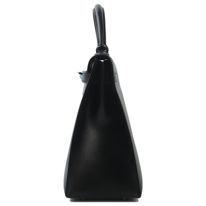 HERMÈS Hermès Kelly 32 Serie Black Ruthenium Hardware A