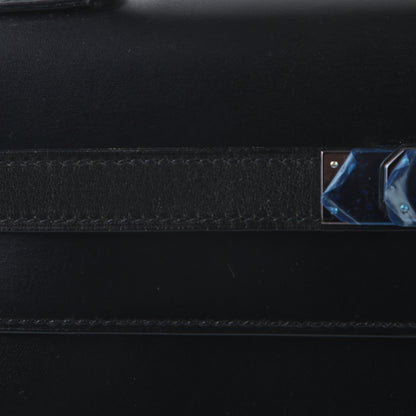 HERMÈS Hermès Kelly 32 Serie Black Ruthenium Hardware A