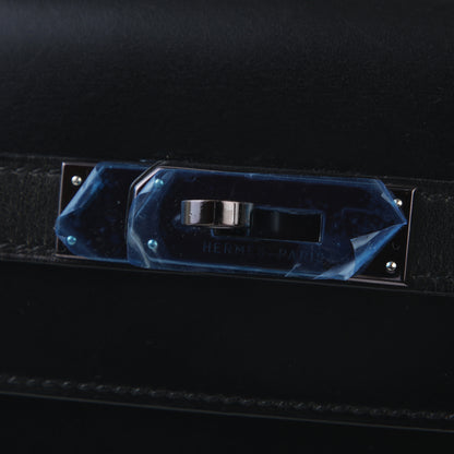 HERMÈS Hermès Kelly 32 Serie Black Ruthenium Hardware A