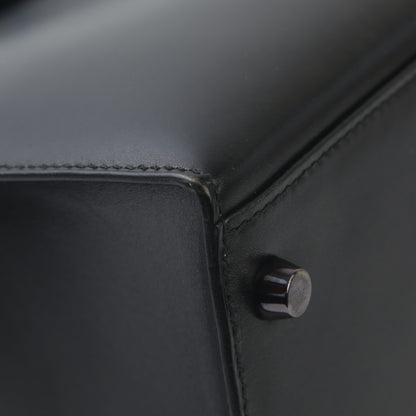 HERMÈS Hermès Kelly 32 Serie Black Ruthenium Hardware A